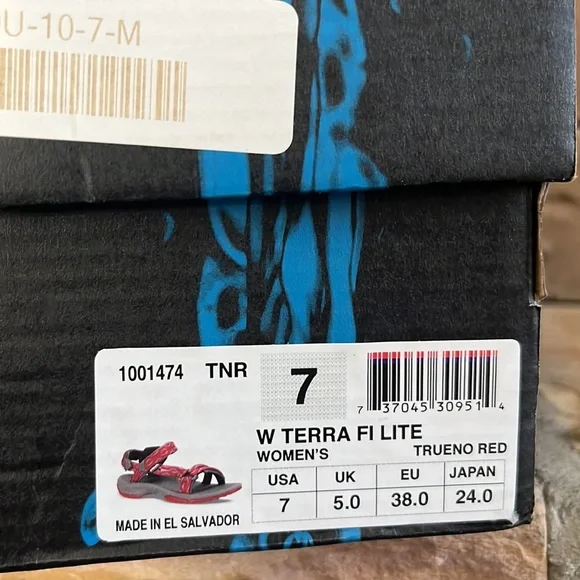 Teva Terra Fi Lite Sandals / Trueno Red / SZ 7 - Picture 6 of 6